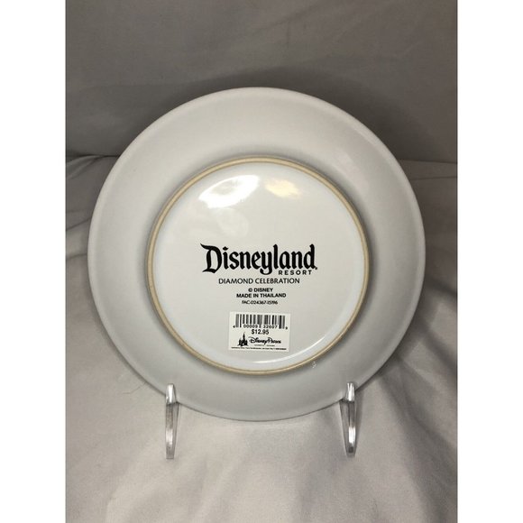 Disneyland Decades 1975-1984 Diamond Celebration 60th Mug & Plate Jiminy - Picture 7 of 7